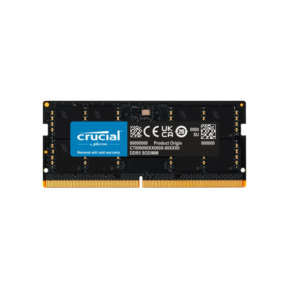 Crucial 32 GB SO DIMM DDR5 4800 MHz CT32G48C40S5 купити в Києві