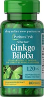 Puritan's Pride Ginkgo Biloba 120 mg 100 caps
