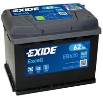 Автомобильный аккумулятор Exide Excell 6СТ-62 Евро (EB620)