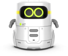 Умный робот с сенсорным управлением и обучающими карточками - AT-ROBOT 2 (белый, озвуч.укр) (AT002-01-UKR)