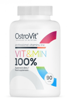 OstroVit 100% Vit&Min 90 tabs / 45 servings