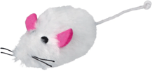 Игрушка Trixie Мышка меховая с пищалкой для кошек 9 см