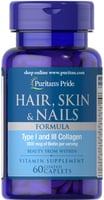 Puritan's Pride Hair, Skin & Nails Formula 60 caps
