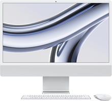 Компьютер Apple iMac M3 24" 256GB 8GPU Silver (MQR93) 2023