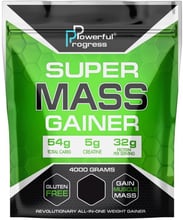 Powerful Progress Super Mass Gainer 4000 g /40 servings/ Banana