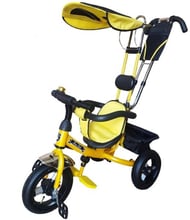Велосипед трехколесный Mars Mini Trike с надувными колесами Желтый (LT950 air)