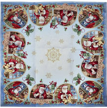 Гобеленова скатертина Lefard новорічна з люрексом HAMLET 140х260 см (716-020)