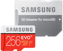 Samsung 256GB microSDXC Class 10 UHS-I U3 Evo Plus + adapter (MB-MC256GA/RU)