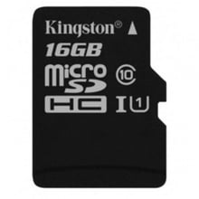 Kingston 16GB microSDHC Class 10 UHS-I U1 (SDCS/16GBSP)