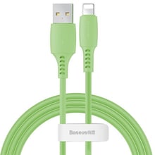 Baseus USB Cable to Lightning Colourful 2.4A 1.2m Green (CALDC-06)