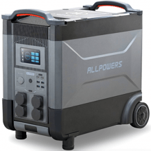 Зарядная станция Allpowers R4000 3600Wh 4000W Portable Power Station LiFePO4 (‎AP-SS-011-BLA-EU)