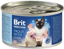 Brit Premium by Nature Trout with Liver 200 г