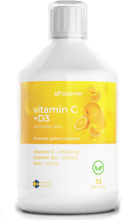 Sporter Vitamin C + D3 500 ml / 33 servings / Orange (817184)
