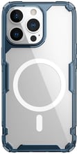 Аксессуар для iPhone Nillkin Nature Pro Magnetic Blue/Clear for iPhone 15 Pro Max