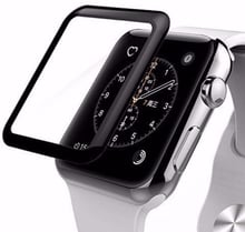 Tempered Glass Full Cover Black for Apple Watch 42mm