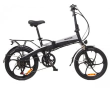 Электрический велосипед Maxxter RUFFER 20" (черно-серебряный)