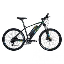 Электровелосипед Trinx E-Bike X1E 26" рама-17" Matt-Black-Green-Blue (X1EMBGB)