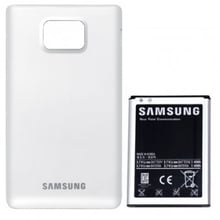 Samsung Genuine Extended Battery Kit for Galaxy S2 White