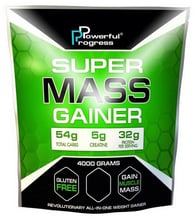 Powerful Progress Super Mass Gainer 4000 g /40 servings/ Vanilla