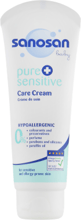 Sanosan Pure & Sensitive Care Cream Дитячий гіпоалергенний крем для обличчя та тіла 100 ml