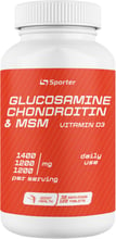 Sporter Glucosamine Chondroitin MSM + D3 120 Tablets (817071)