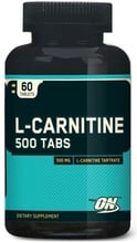 Optimum Nutrition L-Carnitine 500 Tabs 60 tabs