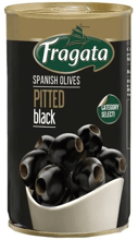 Оливки Fragata черные без косточки 280 г (8410134027644)