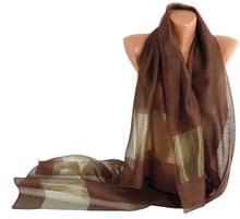 Женский шарф Traum коричневый (2495-64)