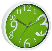 Настінний годинник TFA d 200x35 мм зелений (60303404)