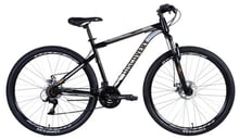 Велосипед 29" Discovery TREK 2024 чорно-жовтогарячий (OPS-DIS-29-160)