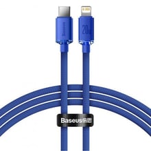 Baseus Cable USB-C to Lightning Crystal Shine 20W 1.2m Blue (CAJY000203)