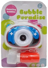 Генератор мильних бульбашок камера Bambi супергерої зі світловими ефектами (3939-100A)