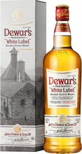 Виски Dewar's White Label от 3 лет выдержки 1л 40% gift box (PLK5000277001255)
