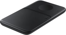 Samsung Wireless Charger Duo (with TA) Black for Smartphones and Galaxy Watch (EP-P4300TBRGRU)