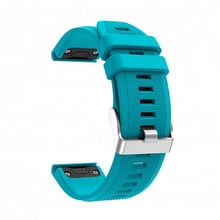 Fashion Dots Silicone Band Teal for Garmin QuickFit 22