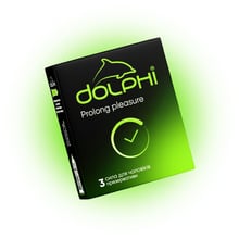 Презервативы DOLPHI Prolong pleasure, 3 шт