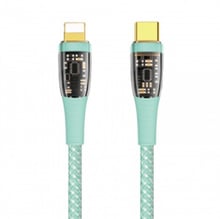 WIWU Cable USB C to Lightning 20W 1.2m Green (TM01)