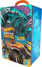 Металлический контейнер Hot Wheels для хранения машинок серии Monster Trucks (HWCC21)