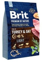 Сухой корм Brit Premium Dog Light для собак с избыточным весом 3 кг (8595602526581)