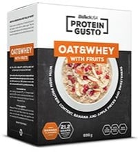 BioTechUSA Protein Gusto-Oat & Whey 696 g /8 servings/ Banana Apple