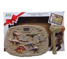 Интерактивная игрушка JZL Стучалка: Динозавры (3697)