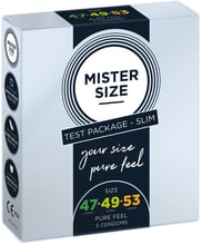 Презервативы Mister Size Testbox 47-49-53 (3 pcs)
