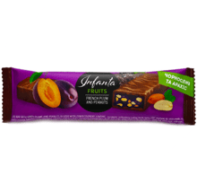 Monsters Infanta Fruits Bar 40 g French Plum and Peanuts