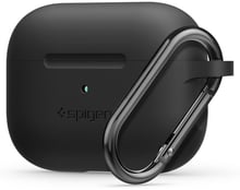 Чохол для навушників Spigen Silicone Fit with Belt Black for Apple AirPods Pro