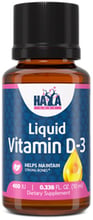 Haya Labs Liquid Vitamin D-3 400 IU Вітамін Д3 10 мл