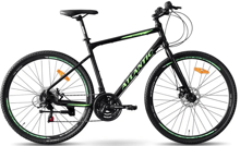 Велосипед Atlantic 2023' 28" Xyston NX A52DXP-2853-BL XL/21"/53см (2312) black/lime