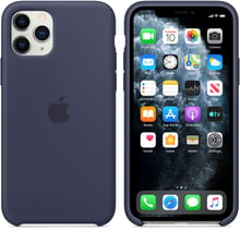 Apple Silicone Case Midnight Blue (MWYJ2) for iPhone 11 Pro