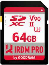 GOODRAM 64GB IRDM PRO SDXC V90 UHS-II U3 (IRP-S9B0-0640R11)