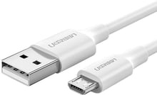Ugreen USB Cable to microUSB 2m White (60143)