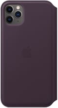 Apple Leather Folio Case Aubergine (MX092) for iPhone 11 Pro Max